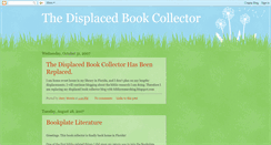 Desktop Screenshot of displacedbookcollector.blogspot.com