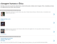 Tablet Screenshot of clonagem-etica.blogspot.com