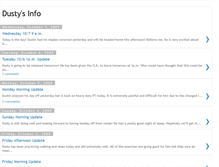 Tablet Screenshot of dustysinfo.blogspot.com