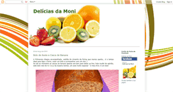 Desktop Screenshot of deliciasdamoni.blogspot.com
