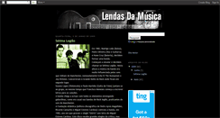 Desktop Screenshot of lendasdamusica.blogspot.com