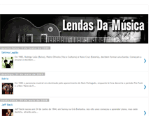 Tablet Screenshot of lendasdamusica.blogspot.com