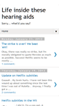 Mobile Screenshot of lifeinsidethesehearingaids.blogspot.com