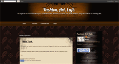 Desktop Screenshot of fashionartcafe.blogspot.com