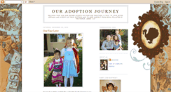 Desktop Screenshot of mcmanusadoptionjourney.blogspot.com