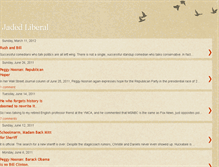 Tablet Screenshot of jadedliberal.blogspot.com