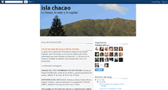 Desktop Screenshot of islachacao.blogspot.com