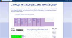 Desktop Screenshot of jatidirimandiri.blogspot.com