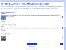 Tablet Screenshot of jatidirimandiri.blogspot.com