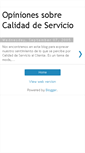 Mobile Screenshot of calidaddeservicio.blogspot.com