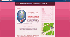 Desktop Screenshot of olsparksevents.blogspot.com