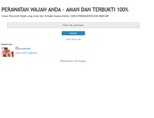 Tablet Screenshot of perawatanwajah-ku.blogspot.com