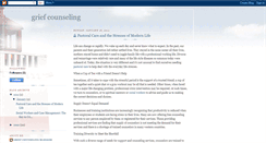 Desktop Screenshot of grief-counseling-meditation.blogspot.com