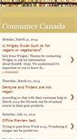 Mobile Screenshot of consumer-canada.blogspot.com