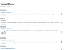 Tablet Screenshot of drafthorse.blogspot.com