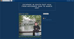 Desktop Screenshot of escapadeinasia2.blogspot.com