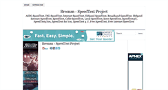 Desktop Screenshot of bresnan-speedtest.blogspot.com