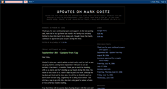 Desktop Screenshot of markgoetzupdate.blogspot.com