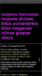 Mobile Screenshot of mujereshermosasmujeres.blogspot.com