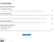 Tablet Screenshot of conradpopemusic.blogspot.com