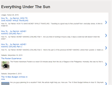 Tablet Screenshot of everythingunderthesunpj.blogspot.com