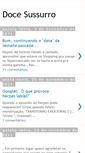 Mobile Screenshot of docesussurro-blog.blogspot.com