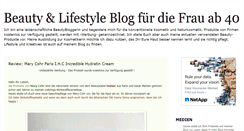 Desktop Screenshot of gesichtspflegederhautab40.blogspot.com