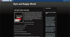 Desktop Screenshot of gymandrugby.blogspot.com