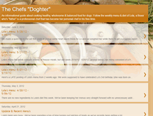 Tablet Screenshot of chefsdoghter.blogspot.com