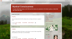 Desktop Screenshot of mysticalconsciousness.blogspot.com