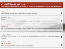 Tablet Screenshot of mysticalconsciousness.blogspot.com