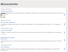Tablet Screenshot of microcontroller-schematics.blogspot.com