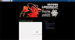 Desktop Screenshot of estoesloquehay-2010.blogspot.com