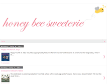 Tablet Screenshot of honeybeesweeterie.blogspot.com