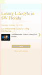 Mobile Screenshot of luxurylifestyleswfl.blogspot.com