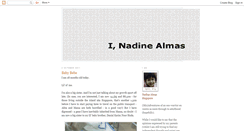 Desktop Screenshot of nadinealmas.blogspot.com