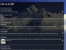 Tablet Screenshot of lifeat8300.blogspot.com