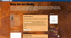 Desktop Screenshot of dirtygirlartstudio.blogspot.com