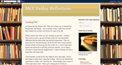 Desktop Screenshot of mccfridayreflections.blogspot.com