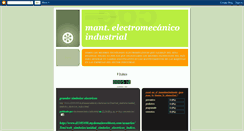 Desktop Screenshot of mant-electromecanico.blogspot.com