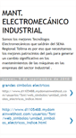 Mobile Screenshot of mant-electromecanico.blogspot.com