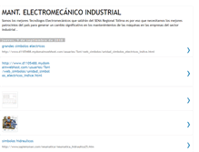 Tablet Screenshot of mant-electromecanico.blogspot.com