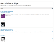 Tablet Screenshot of manuelalvarezlopez.blogspot.com