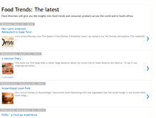 Tablet Screenshot of fooddirection.blogspot.com