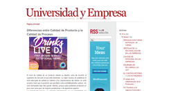 Desktop Screenshot of enlaceuniversidadempresa.blogspot.com