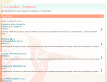 Tablet Screenshot of enlaceuniversidadempresa.blogspot.com