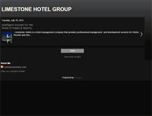 Tablet Screenshot of limestonehotels.blogspot.com
