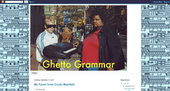 Desktop Screenshot of ghettogrammar.blogspot.com