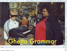 Tablet Screenshot of ghettogrammar.blogspot.com