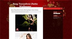 Desktop Screenshot of hottanushreeduttapics.blogspot.com